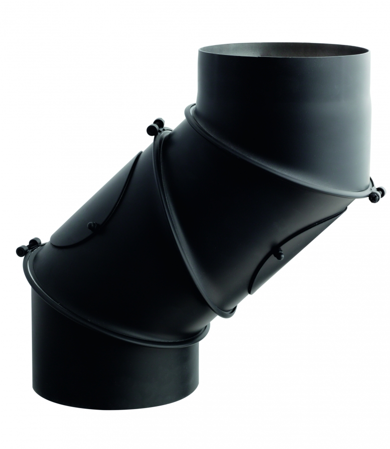 Koleno otočné UNI (4-segm. – 2 čist.otv.) Ø 250/2,0 mm