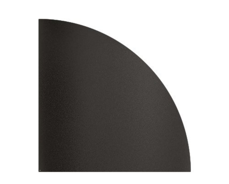 STAHL SYSTEM Plech pod kamna čtvrtkruh 1000x1000
